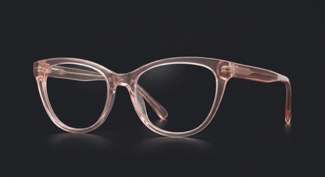Blush cat-eye optical frames