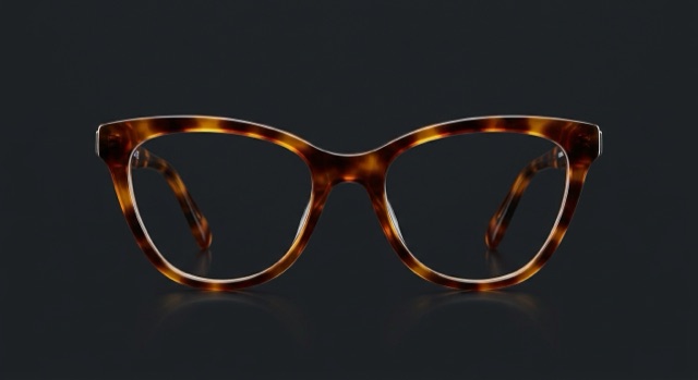 Cat-eye tortoise optical frames