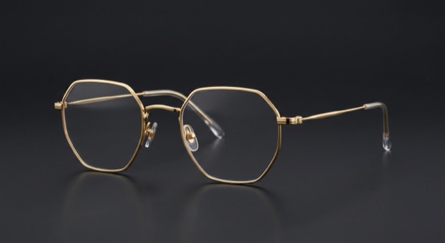 Geometric hexagon optical frames