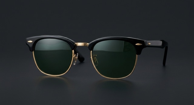 Browline club sunglasses